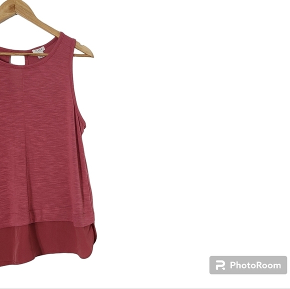 J CREW Drapey Tank Top with Silky Hem Women's Size M - Picture 5 of 15